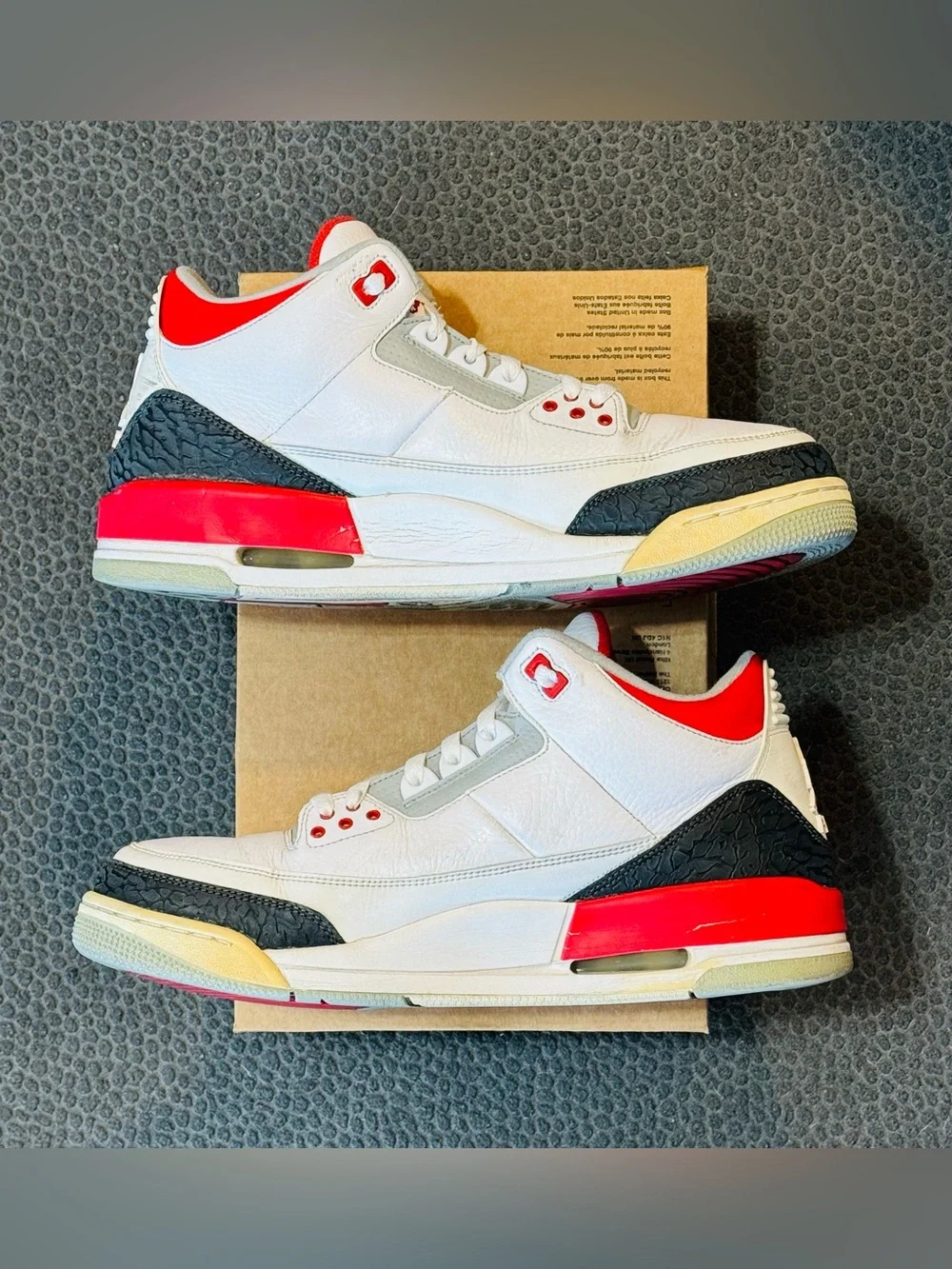 Jordan 3 Retro ‘Fire Red’ 2013 (Sz 11.5M)